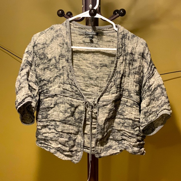 Eileen Fisher Tops - Eileen Fisher linen cropped top